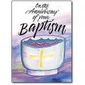  On The Anniversary of your Baptism Card (10 pc) 