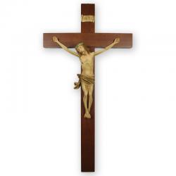  Hardwood Wall Crucifix for Church or Home (33\") 
