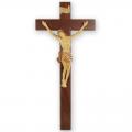  Crucifix in Walnut Wood for Church & Home (21") 