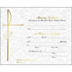  Parchment Marriage Certificate 