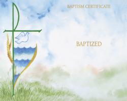  Watercolor Create Your Own Baptism Certificate 