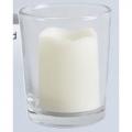  Battery Powered Votive Glass Candle 