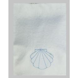  Embroidered Baptismal Towel, 15\" x 24\" 