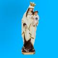  Our Lady/Madonna w/Child Statue in Fiberglass, 65"H 