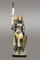  St. Joan of Arc Statue in Fiberglass, 93\"H 