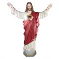  Sacred Heart of Jesus Blessing Statue in Fiberglass, 60"H 