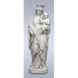  Our Lady/Madonna w/Child Statue in Fiberglass, 65"H 
