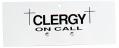  "Clergy On Call" Sign (12 pc) 