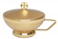  Bowl Ciborium w/Handle - Gold Plated 