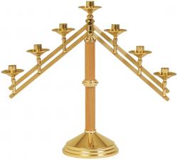  Altar Candelabra - Adjustable - 7 lite 