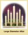  Blank Paschal Candle 1 3/4" x 37" 