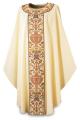  Beige or Red Gothic Chasuble - Dupion Fabric 