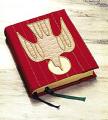  "Holy Spirit/Dove" Bible Cover (Prior Fabric) 