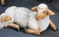  Individual Statue of Nativity Set - Sheep Lying 