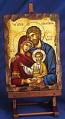  Holy Family Orthodox Byzantine Icon Plaque 