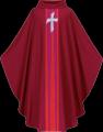  Red Gothic Chasuble 