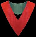  Red/Green Lectern Cowl/Scapular 