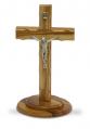  Altar Crucifix - Olive Wood - 6 1/2" Ht 