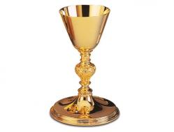  Classical Brass Chalice - 7 7/8\" Ht 