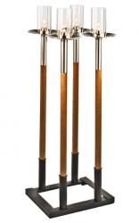  Set of 4 Torches & Support 