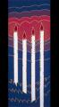  Blue Tapestry/Banner - Advent - 31 1/2" 