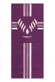  Purple Ambo/Lectern Cover - Paschal or Cantate Fabric 