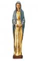  Our Lady/Madonna Statue in Polychrome, 24"H 