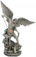  St. Michael the Archangel Statue - Pewter Style Finish, 29"H 