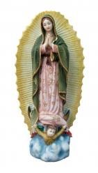  Our Lady of Guadalupe Statue, 9.5\"H 
