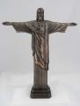  Christ the Redeemer Statue From Rio De Janeiro, Brazil - Cold-Cast Bronze, 11"H 