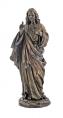  Sacred Heart of Jesus Statue - Cold-Cast Bronze, 10"H 