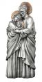  Holy Family Statue - Pewter Style Finish, 10"H 