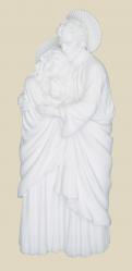  Holy Family Statue in White, 10\"H 