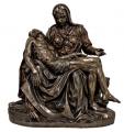 Pieta Statue - Cold-Cast Bronze, 31" x 27" x 15.5" 
