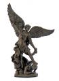  St. Michael the Archangel Statue - Cold Cast Bronze, 4"H 