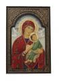  Our Lady of Perpetual Help Plaque Hand-Painted 