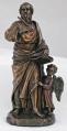  St. Matthew Statue - Cold Cast Bronze, 8"H 