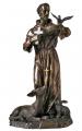  St. Francis of Assisi Statue - Cold-Cast Bronze, 36"H 