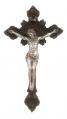  St. Benedict Crucifix w/Pewter Style Corpus & Bronze Cross, 8" x 14" 