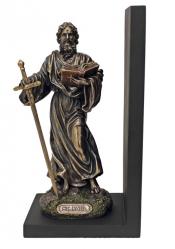  St. Paul Bookend Hand-Painted in Cold Cast Bronze 