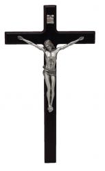  Wall Crucifix w/Pewter Style Corpus, 10\" 