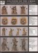  Bronze Stations/Way of the Cross: 90 Style - 14 PC - 10" Ht 