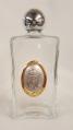  First Communion Large Glass Holy Water Bottle 