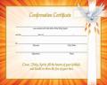  Inspirational Confirmation Certificate 